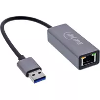 InLine 33380P USB-A į RJ45 gigabitinio Ethernet adapteris