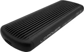 LC-Power LC-M2-C-NVME-2 – išorinis M.2 NVMe SSD dėklas, USB 3.2 Gen 2x1, juodas