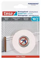 Montavimo juosta TESA 77742-00000 1,5 m Balta 19 mm