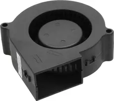 Titan TFD-B7530M12B 2x29,5mm radialinis ventiliatorius, dvigubi rutuliniai guoliai, juodas