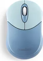 Perixx PERIMICE-802BL Bluetooth pelė kompiuteriui ir planšetei, belaidė, mėlyna - Pelė - 1000 dpi - Optinė - 3 mygtukai - Bluetooth