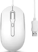 Perixx PERIMICE-222UW pelė optinė tyli USB-A balta