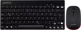 Belaidis mini klaviatūros ir pelės rinkinys Perixx PERIDUO-712 DE B Juoda