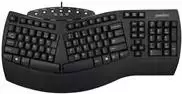 Perixx PERIBOARD-512 US Black ergonominė klaviatūra USB