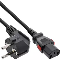 InLine 16953L maitinimo laidas juodas 3 m IEC C13 CEE7/7