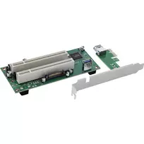 InLine 76619K PCIe į PCI adapterio kortelė, 2x PCI lizdai