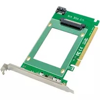 InLine 76619J PCIe x16 U.2 NVMe sąsajos plokštė