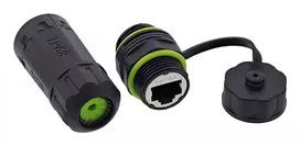InLine 69927I – lyties keitiklis RJ45 jungtims, Cat.6A, IP68