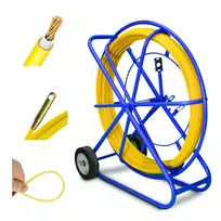 Extralink kabelių traukimo strypas 10mm 300m, FRP stiklo pluoštas, skersmuo 10mm, ilgis 300m, geltonas