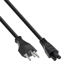 InLine B-16656C maitinimo laidas juodas 2 m SEV 1011 IEC C5