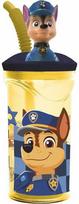 Spin Master Stor Chase Paw Patrol vaikiškas geriamojo šiaudelio puodelis su šiaudeliu 3D šiaudeliu 360ML