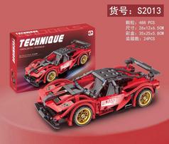 Ramiz Konstruktorius Raudonas sportinis automobilis 482 el.