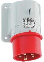 Bals Panelinis lizdas CEE 5P 16A 380V H6 84x84 L