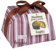Panettone with figs and raisins Zaghis Fichi e Uvetta, 750 g