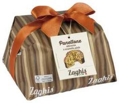 Panettone with salted caramel and apricots Zaghis Albicocca e Caramello, 750 g