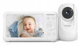 MOMCOZY ELECTRONIC NANNY BM01, 5 colių 1080p FHD 5000mAh