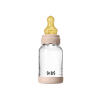 Stiklinis buteliukas nuo pilvo dieglių 120 ml Ivory BIBS Boheme skaistalai