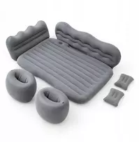 Gotel PRIEMONĖS ČIŪŽIS Pilkas Automobiliui + Siurblys Pagalvės Pufai 128x76cm