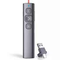 Pristatymų pultelis - Norwii N95 Plus BLE, raudonas ir žalias lazeris, USB-A/USB-C, 100 m, 300 mAh, 31 g