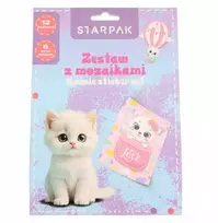 Starpak KŪRYBINIS RINKINYS KNYGA SU MOZAIKOS MERGAITEI KATINUI