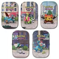 The Pokemon Pokemon TCG: Mega Evolution - Lumiose City Mini Tin - Emboar & Inkay