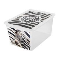 Daiktadėžė Branq zebra, 30 l