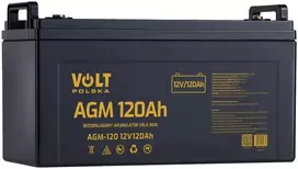 Akumuliatorius Volt Polska AGM 120Ah