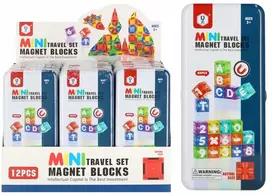 Magnetiniai blokai Abėcėlė / Skaičiai Mega Creative 589611 Mega Creative