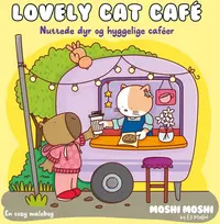 Forlaget Tukan Jaukus spalvinimas - Moshi Moshi: Žavinga kačių kavinė