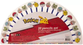 Pokémon - Pieštukų RINKINYS su dekoratyviniais elementais (20 vnt.) (161707053)