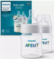 PHILIPS AVENT CLASSIC buteliukų rinkinys 125 ml nuo pilvo dieglių 2 vnt.