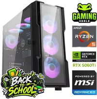 Stacionarus žaidimų kompiuteris Varlė Gaming Back To School Powered by MSI | AMD Ryzen 5 7500F + RTX 5060 Ti 8G | 16GB DDR5 | 1 TB M.2 NVMe SSD