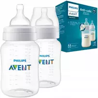 PHILIPS AVENT SCY103/02 KLASIKINIS BUTELIŲ RINKINYS 2x260ml ANTICOLIKAS 1M+