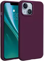 Etteri silikoninis Mag dėklas, skirtas iPhone 14 6,1' tamsios vyšnios spalvos