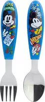 Stor Vaikiški stalo įrankiai MICKEY MOUSE Mickey stalo įrankių rinkinys plieno šakutės šaukštas