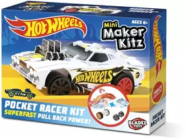 Hot Wheels - „Mini Maker Kitz“ kišeninio lenktynininko rinkinys (BLA85674)