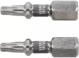 Yato Toya Sa Poland Antgaliai | 6,3 mm (1/4") | S2 Ni | T-Star (Torx) T15 | 2 vnt. (YT-78012)