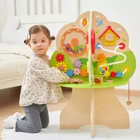 Viga Toys VIGA medinis veiklos medis muzikos edukacinis centras 18 m+