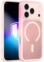 Dėklas Apple iPhone 17 Pro Max/ 18 Pro Max - 3mk Misty MagCase Rožinė