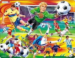 Eurographics Larsen_Puzzles Larsen Maxi futbolo dėlionė, 65 detalės
