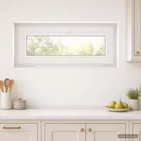 Bendras lango vidinis atspalvis baltas RISOR 95 x 45 cm