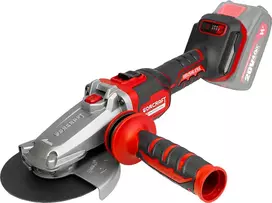 Akumuliatorinis šlifuoklis kampinis (plokščia galva) WORCRAFT 125mm 20V LI-ION (Be akumuliatoriaus ir įkroviklio)