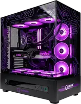 Stacionarus kompiuteris LORGAR PRO P401 - AMD 7800X3D 8C/16T, 360 AIO, NVIDIA RTX 5070Ti 16GB, 32GB@6400mhz, 2TB SSD NVME, 850W PSU, Juodas, 3Y
