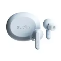 Ausinės Sudio Earbuds | A3 Pro | Bluetooth | į ausis įkišamos | Mikrofonas | Powder Mėlyna | Noise canceling | Belaidės