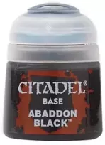 Games Workshop Citadel Base: Abaddon Juodas 12ml