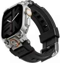 SKINARMA Dirželis Talon do Apple Watch Ultra 49mm juoda