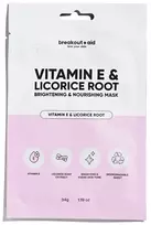 Breakoutaid Ryškinamoji kaukė su vitaminu E ir saldymedžiu