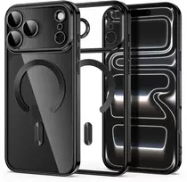 Dėklas TECH-PROTECT MAGFLEX MAGSAFE IPHONE 17 PRO / 18 PRO SHINY Juodas
