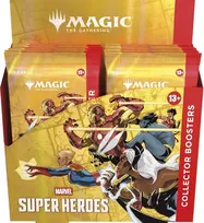 Wizards of the Coast Magic: The Gathering - Marvel Super Heroes Collector's Booster Ekranas (12 Packs)