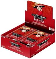 Bandai Tcg One Piece Card Game Booster Ekranas - Carrying on his will OP-13 (24 Packs)